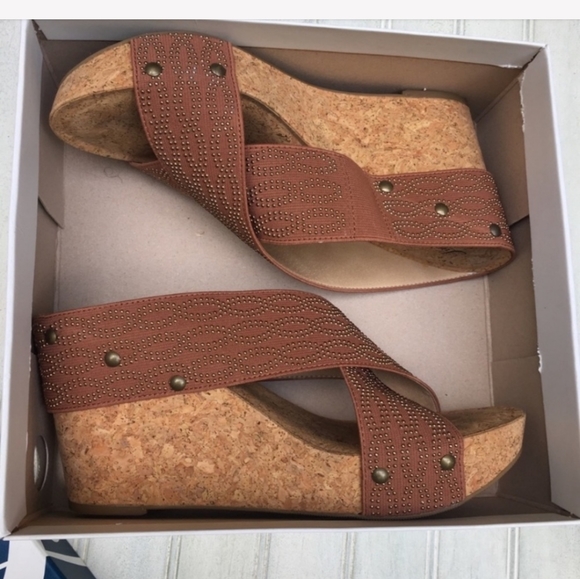 Lucky Brand “Miller 2” Espadrilles Wedges - Picture 2 of 6